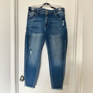 Stretchy Like New Blue Jean Kancans